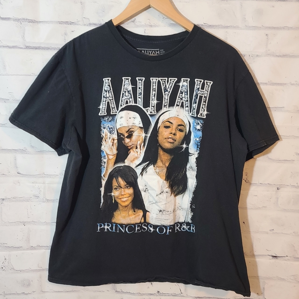 Aaliyah Princess Of R&B T-shirt Tee